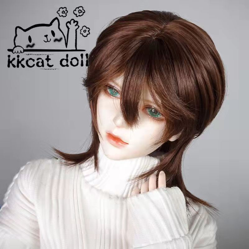 Tóc Giả Ngắn Cho Búp Bê bjd 1 / 3 & 1 / 6