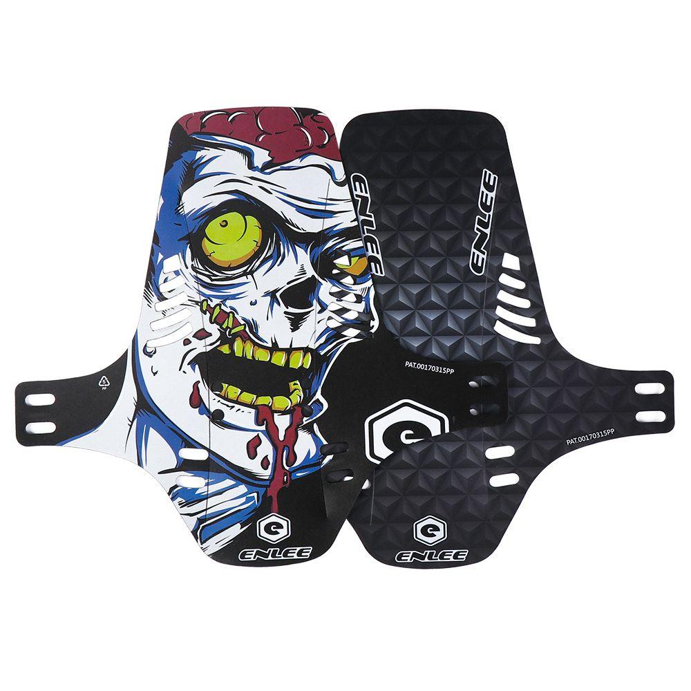 1 / 2 Dè Chắn Bùn Xe Đạp In Họa Tiết 3D Tiện Dụng