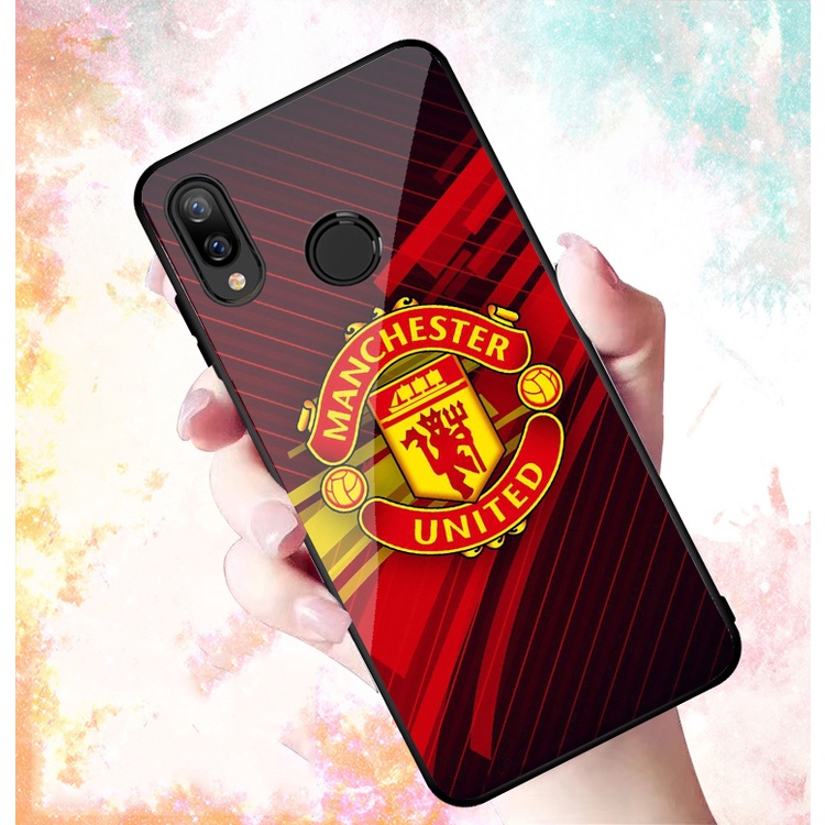 Ốp Lưng XIAOMI REDMI NOTE 7 , NOTE 7 PRO, REDMI 7 mặt kính cường lực cao cấp In hình Câu Lạc Bộ Bóng Đá