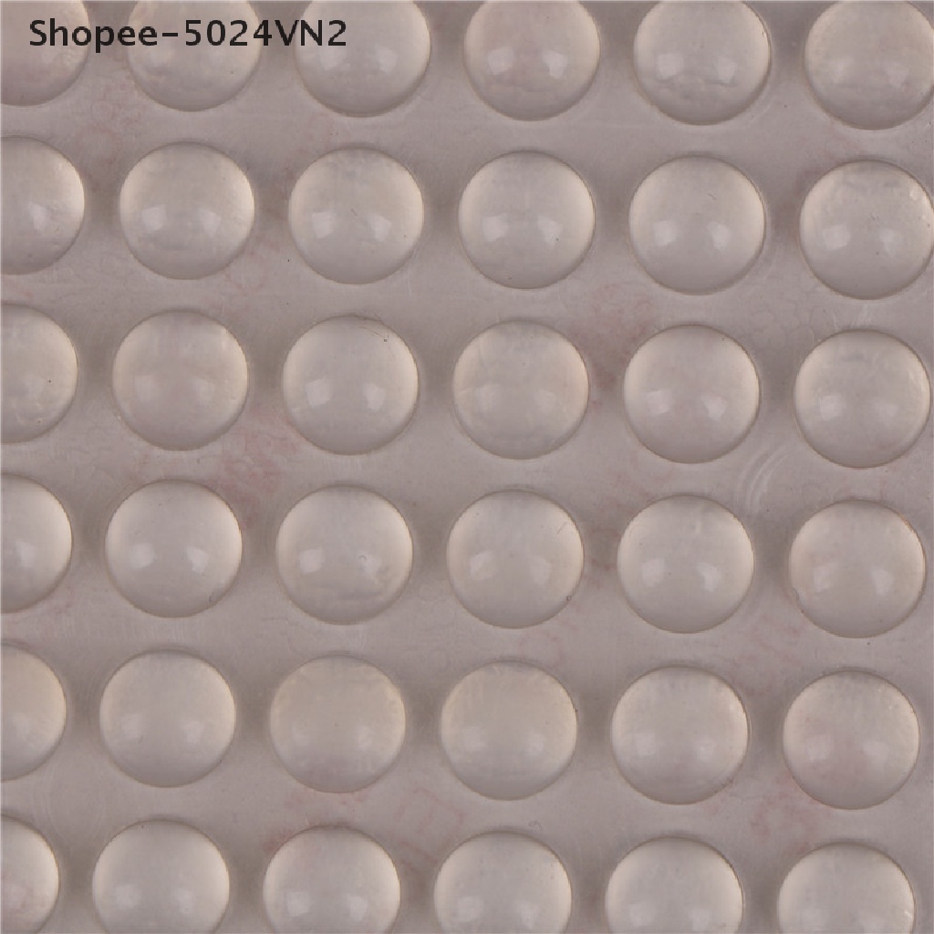 [&amp; Home &amp; living &amp;] Set 100 Miếng Dán Silicone Chống Va Chạm Hình Tròn Trong Suốt Tự Dính