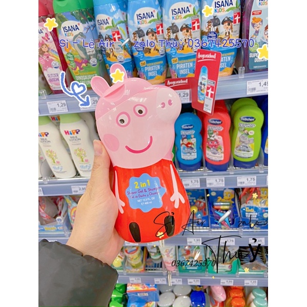 (Air ✈ Đức ) Sữa tắm &amp; gội Eau My Unicorn / Gel Bucha &amp; Banho cho bé từ 3 tuổi 400ml