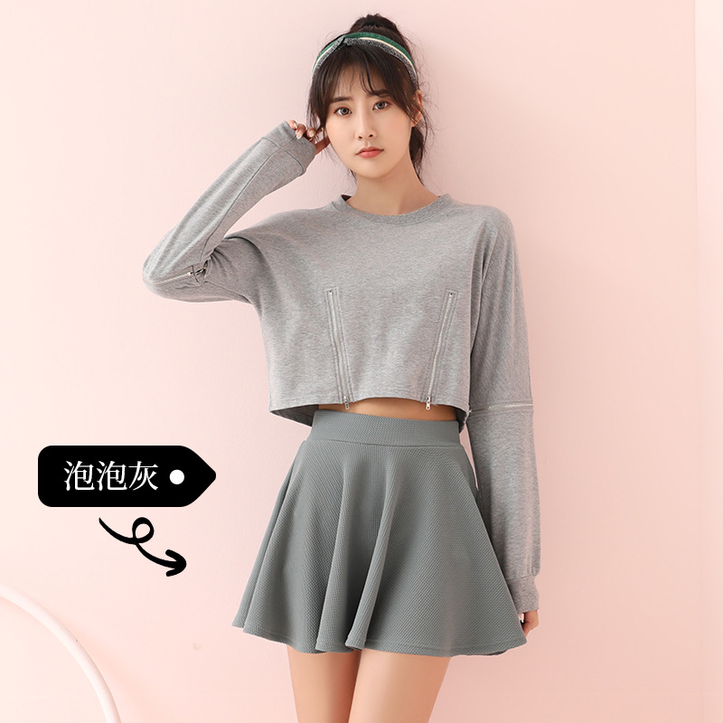 Chân Váy Ngắn Chữ A Lưng Cao Màu Trơn Gợi Cảm Cho Nữ | BigBuy360 - bigbuy360.vn