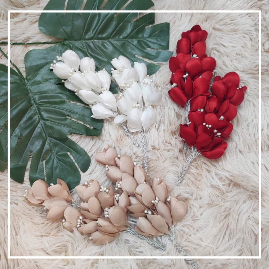 Hoa vải cài áo cao cấp hàng handmade siêu đẹp dùng Trang trí áo dài, đầm kiểu siêu đẹp !