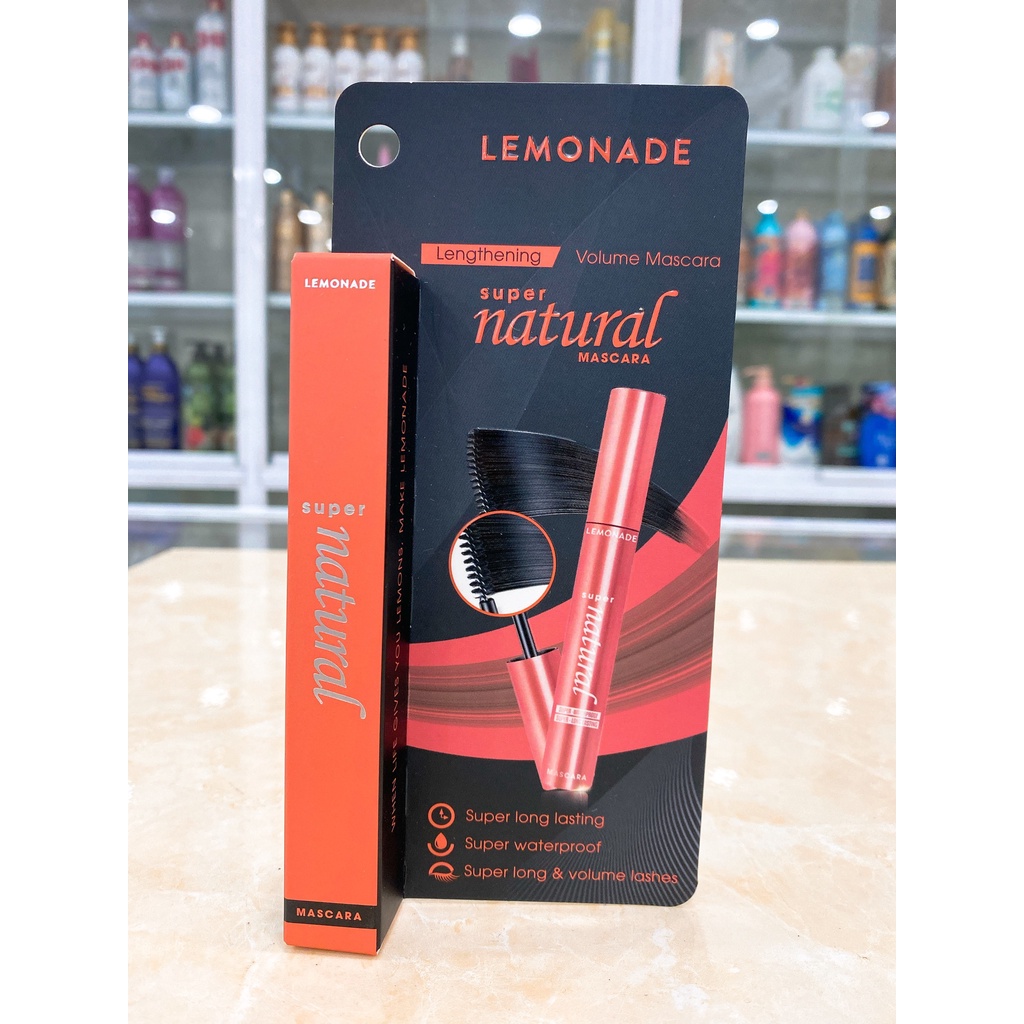 Chuốt Mi Lemonade Super Natural Mascara Màu Đen 7.5g | BigBuy360 - bigbuy360.vn