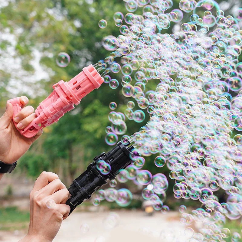 [FREESHIP] Súng Bắn Bong Bóng 8 Nòng Siêu Mạnh