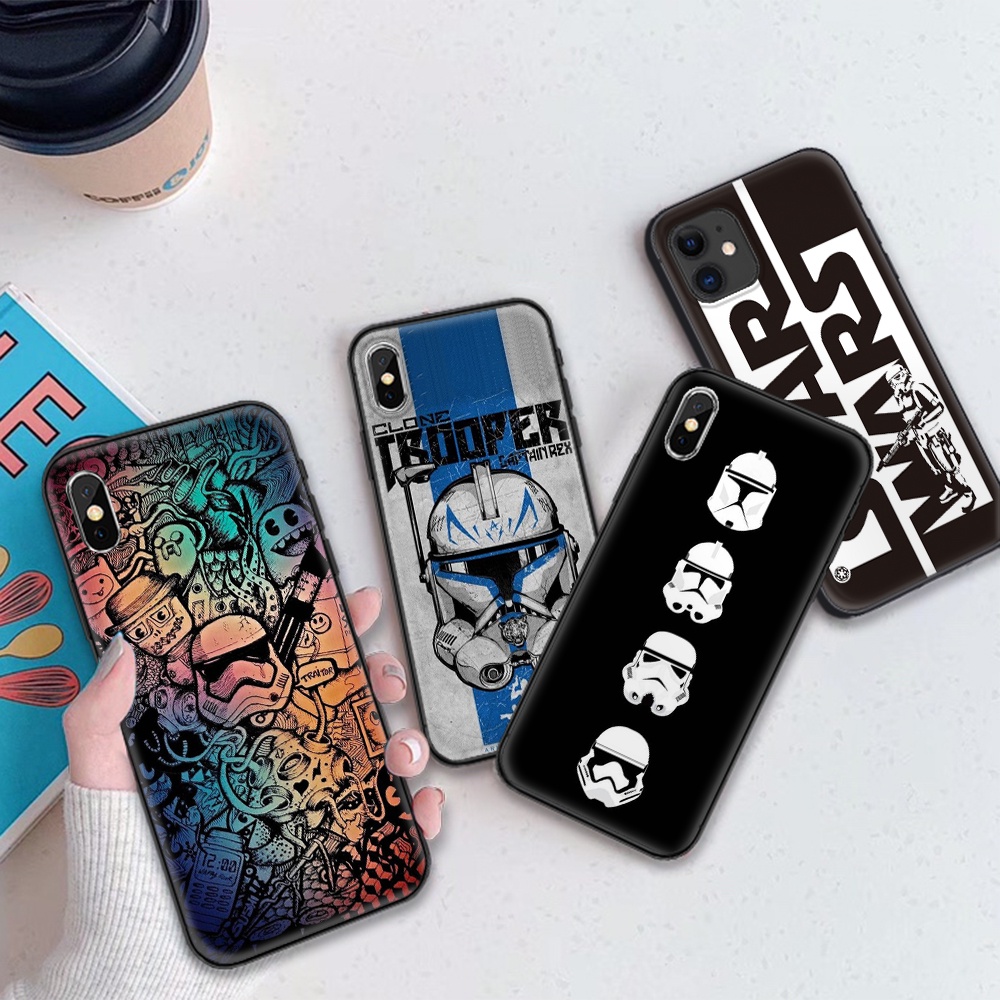 Ốp điện thoại hình star wars 51tr cho IPHONE 12 Mini 11 Pro XR XS Max