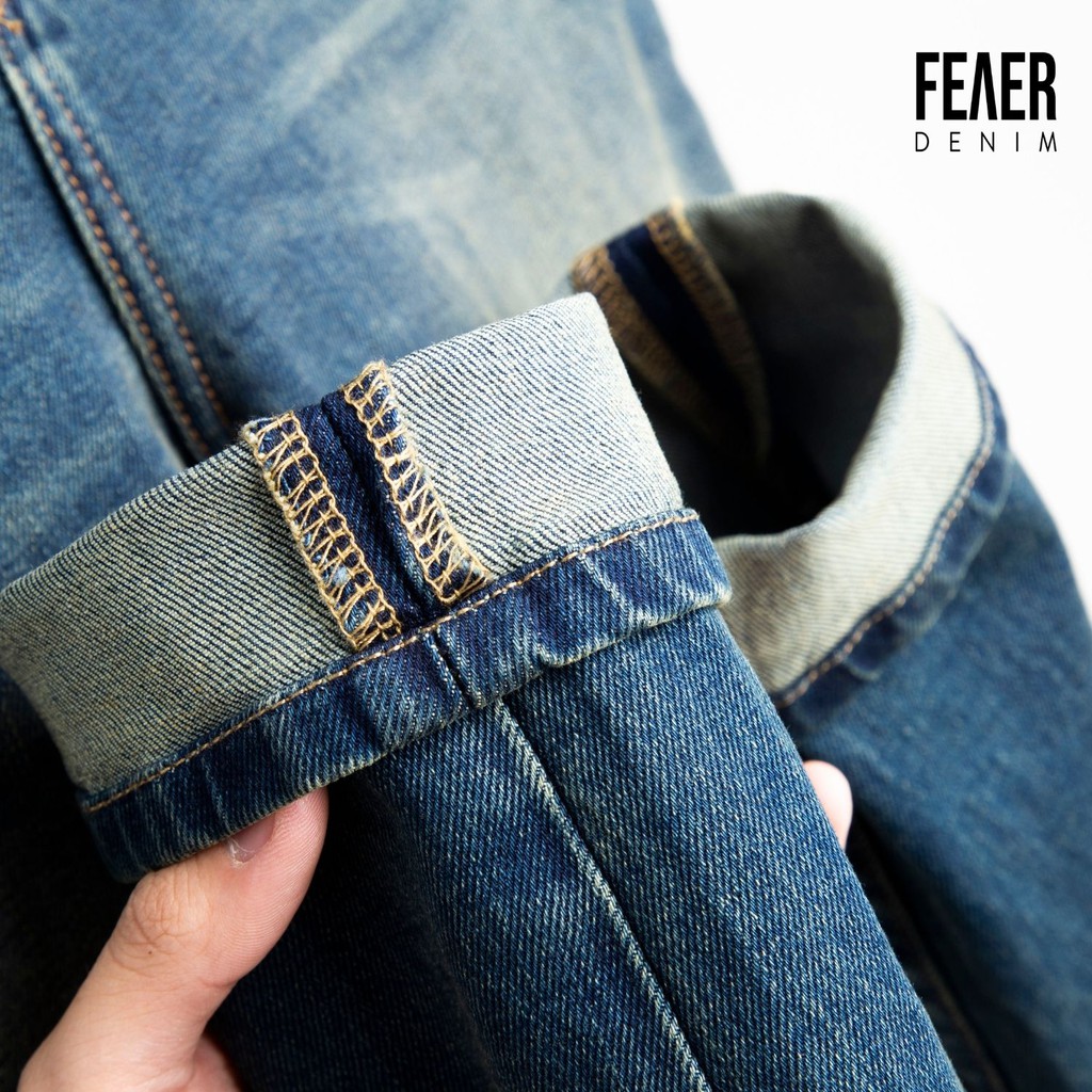 Quần jean nam FEAER DENIM chất co dãn thoáng khí vải bền bỉ SKINNY FIT THE 90S | BigBuy360 - bigbuy360.vn