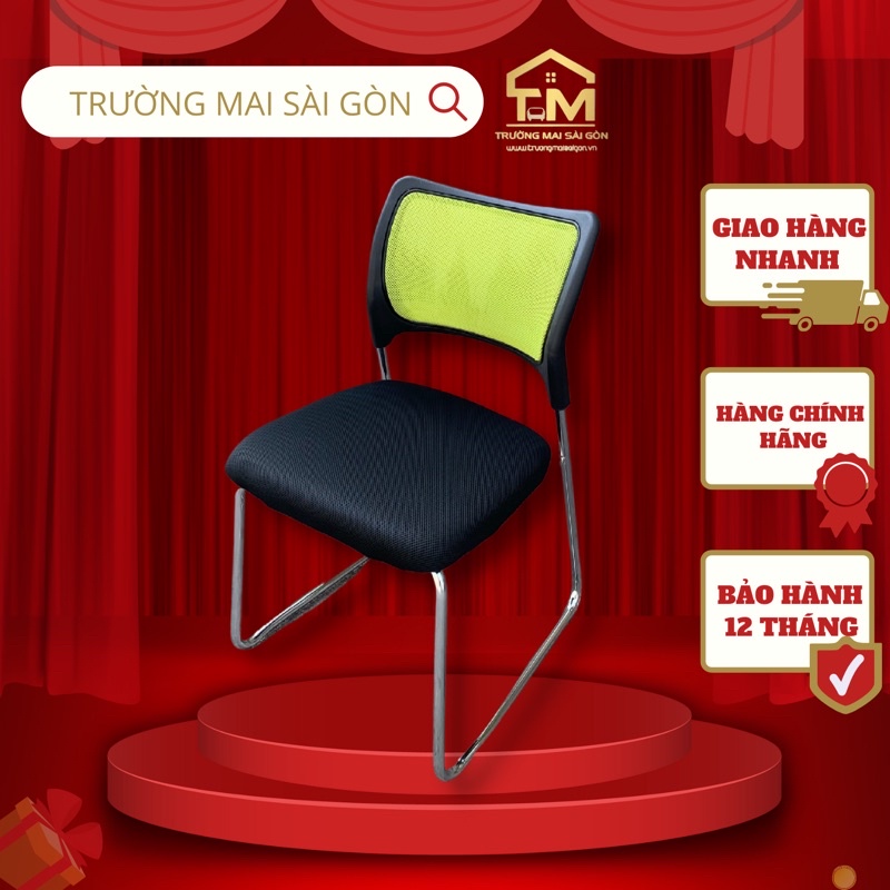 Ghế chân quỳ văn phòng làm việc không tay phong cách hiện đại Trường Mai Sài Gòn