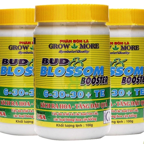 Phân Bón Lá Kích Ra Hoa – Đậu Quả GrowMore 6-30-30 + TE