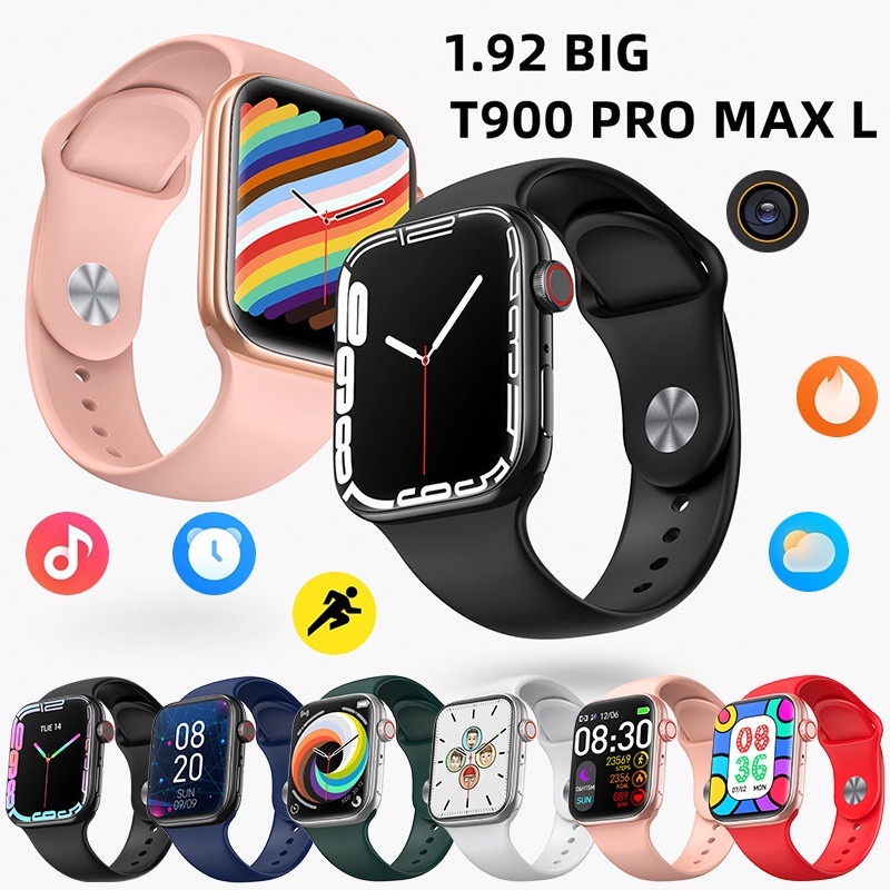T900 Max Pro L Bluetooth Thông Minh 8 Gọi Đo Nhịp Tim Huyết Áp 1.92 Inch Model mới nhất 2022