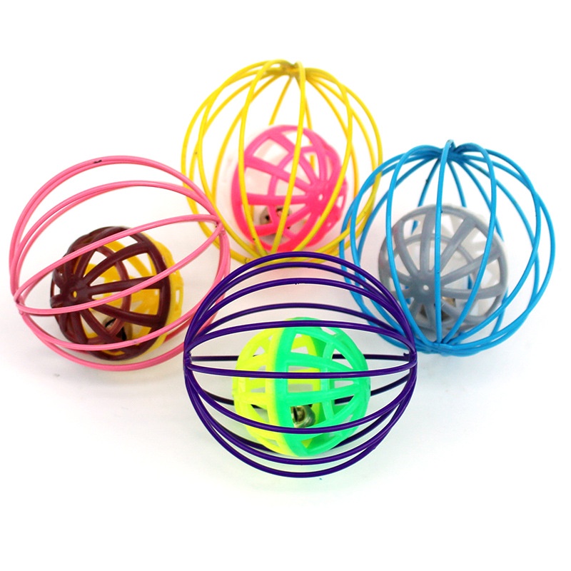 Đồ chơi cho mèo quả bóng có chuông vui nhộn