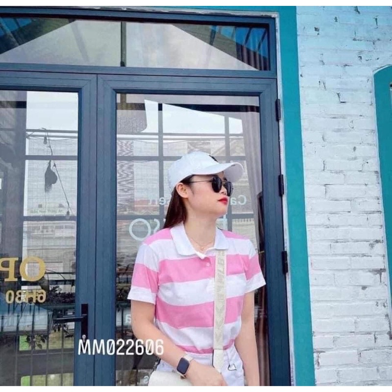 Áo polo nữ stradivarius ( auth)