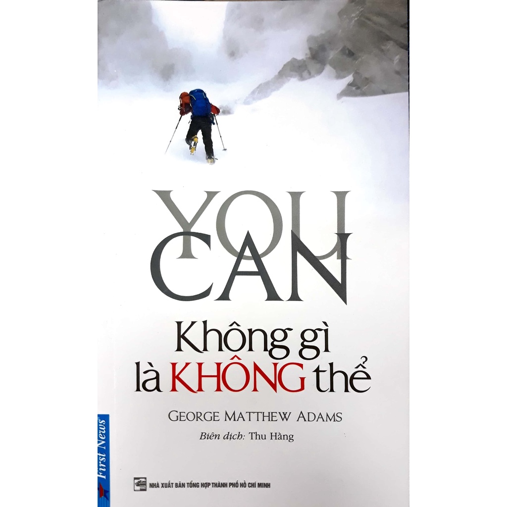 Sách You Can - Không Gì Là Không Thể (Tái Bản)