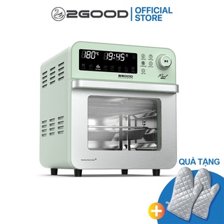 Nồi Chiên Không Dầu 2GOOD S19 Dung Tích 14,5L tặng kèm găng tay (Lõi Inox, 8 chế độ nấu)