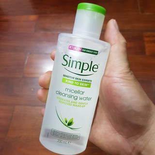 Nước Tẩy Trang Simple 200ml