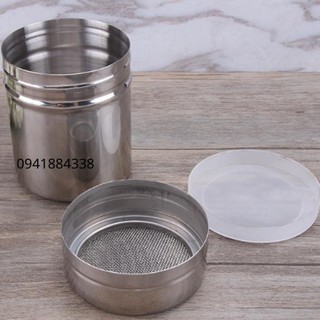 Lọ Rắc Bột Cacao Matcha Thép 304