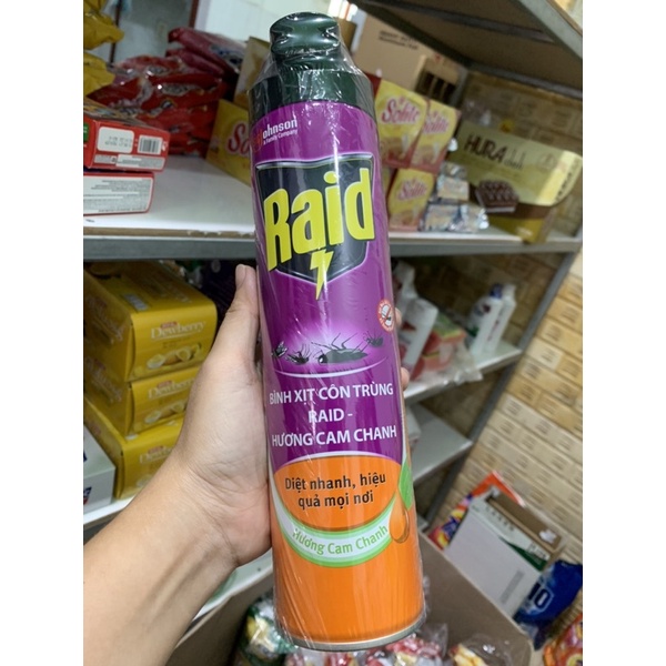 Bình xịt côn trùng RAID 600ml