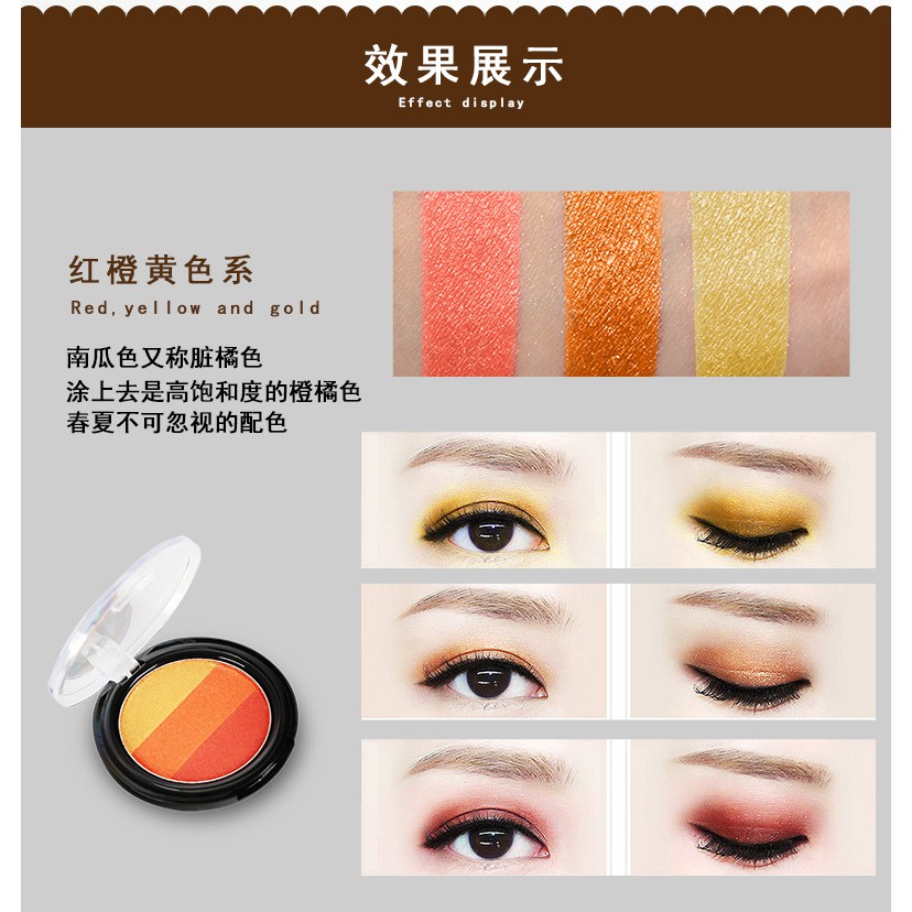 ( Có Sẵn )Phấn mắt Calance 3 màu | BigBuy360 - bigbuy360.vn