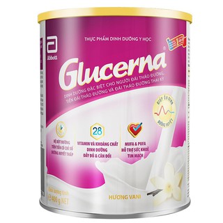 Sữa Bột Dinh Dưỡng Cho Người Đái Tháo Đường Hương Vani Abbott Glucerna