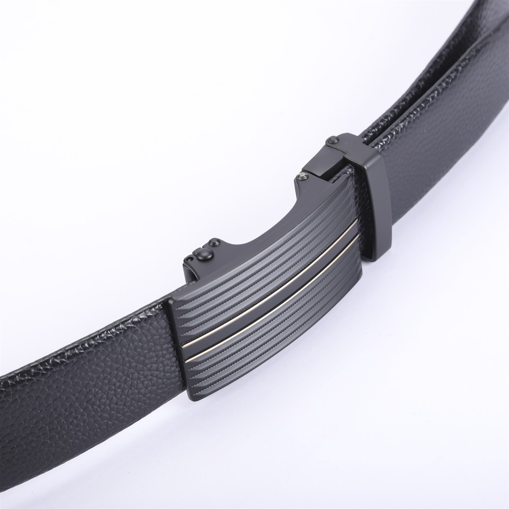 Thắt Lưng Nam Da Bò DETU L3115 Khóa Tự Động Cao Cấp