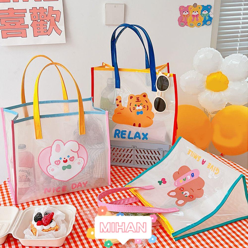 Túi Xách Đi Biển Trong Suốt Cỡ Lớn MIHAN1