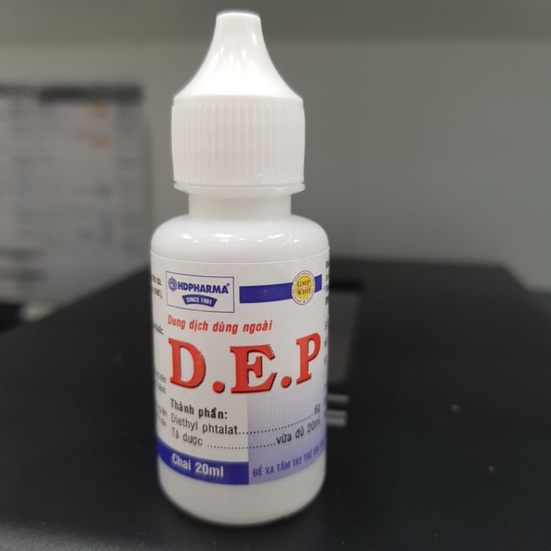 Dung dịch bôi D.E.P chai 20 ml