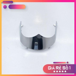 Phu kien trang tri xe may gia re !!!!! 1 cặp ốp mỏ + đuôi dè inox vision 2016 - 2019
