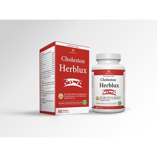 CHOLESTON HERBLUX thực phẩm chức năng thảo dược đông y đông trùng hạ thảo giảm mỡ máu