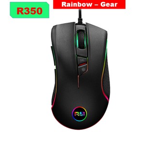 Mouse gaming rainbow gear r350