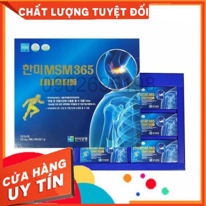 Viên uống hỗ trợ  xương khớp MSM365 Hàn Quốc hộp 180 viên - 515 mg