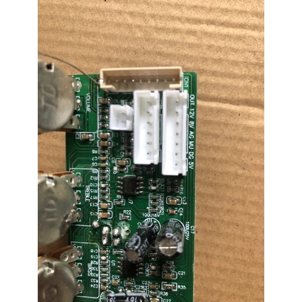 Mạch echo cho các dòng loa kéo, sử dụng IC 65831, mạch T20 sử dụng nguồn đơn 12V