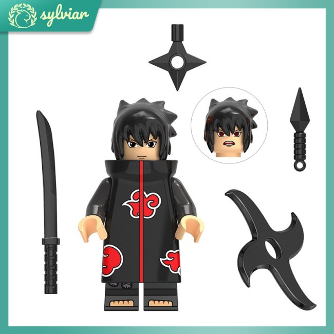 Mô Hình Đồ Chơi Lego Nhân Vật Rock Lee Aburame Shino Trong Naruto Cho Bé