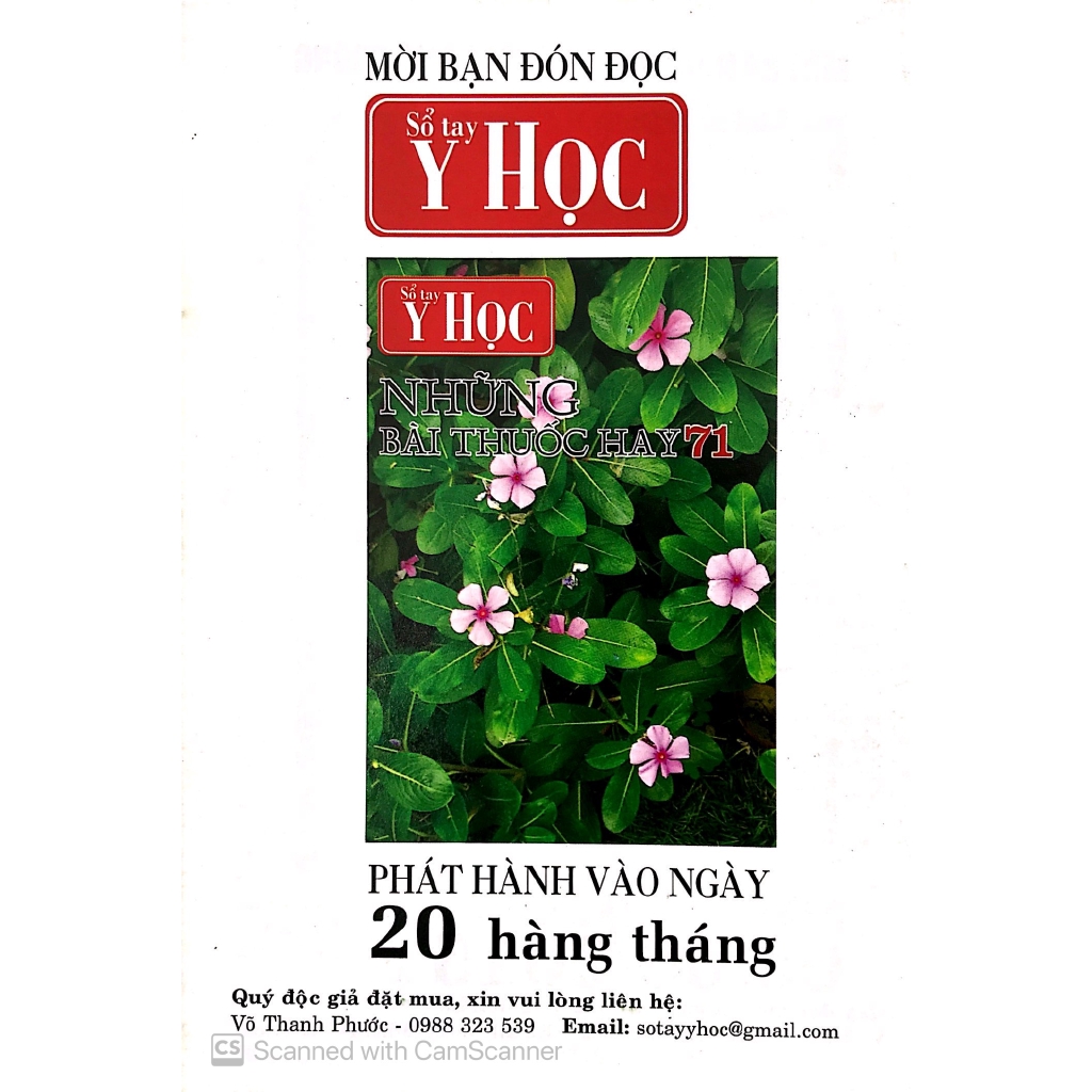 Sách - Sổ Tay Y Học - Những Bài Thuốc Hay 70