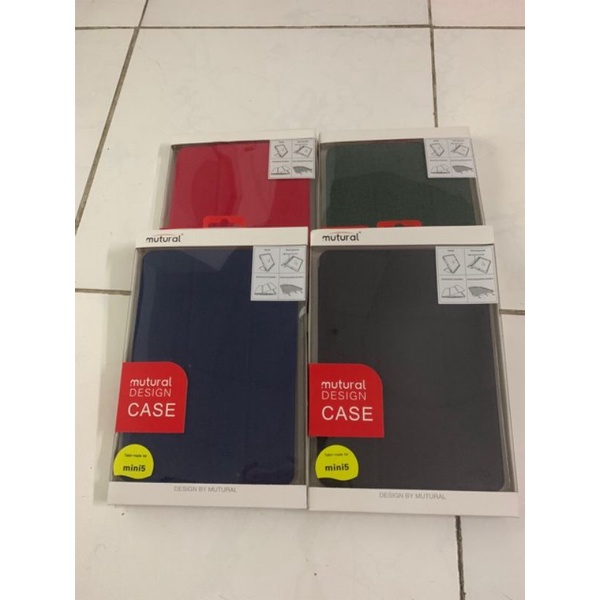 Bao da mutural ipad mini 5/mini 4/mini 6 có khe để bút chính hãng.