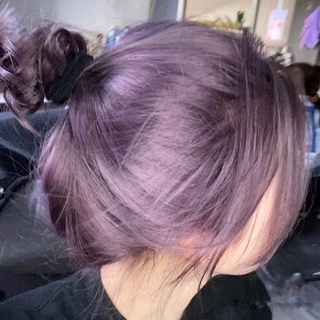 Thuốc nhuộm tóc màu tím tro hottrend | julyhair
