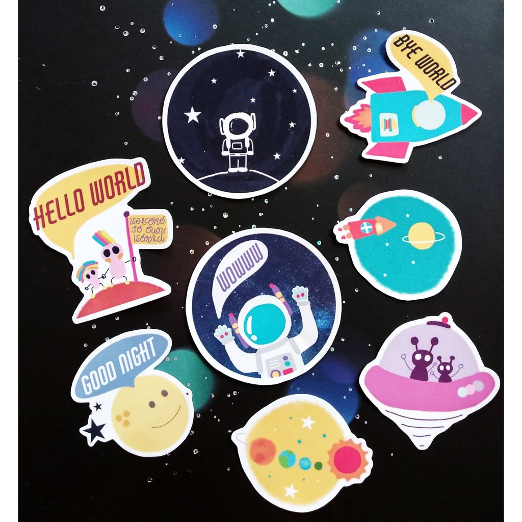 Tổng hợp Sticker Vũ Trụ Cute giá rẻ, bán chạy tháng 5/2023 - BeeCost