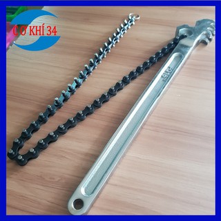 Cảo, cờ lê xích 400mm fq 12 clê răng cưa đa năng 16inch