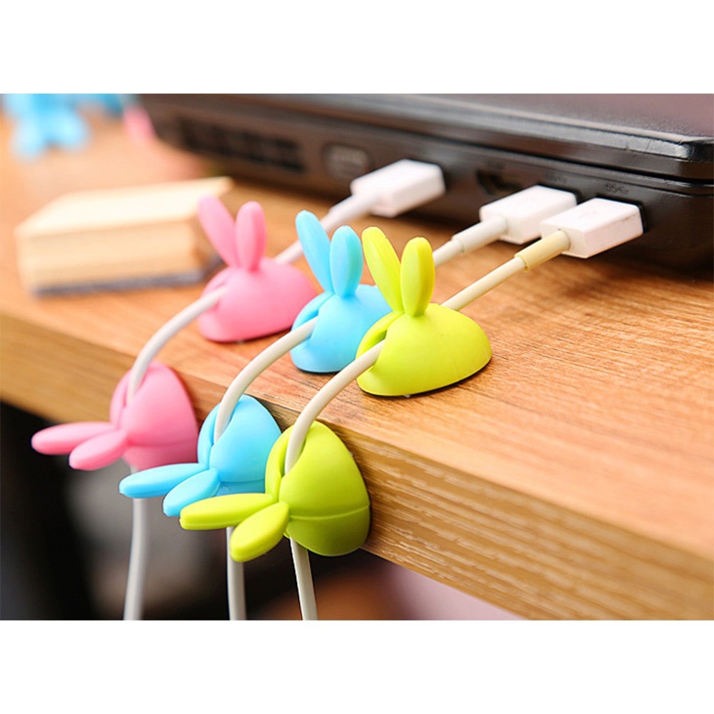 [Tổng Kho Sỉ] Giá Giữ Dây Điện - Dây Sạc, Dây Máy Tính Gọn Gàng Nhiều Lỗ