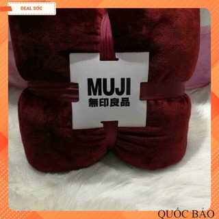 Chăn nhung tuyết muji mềm mịn và ấm áp