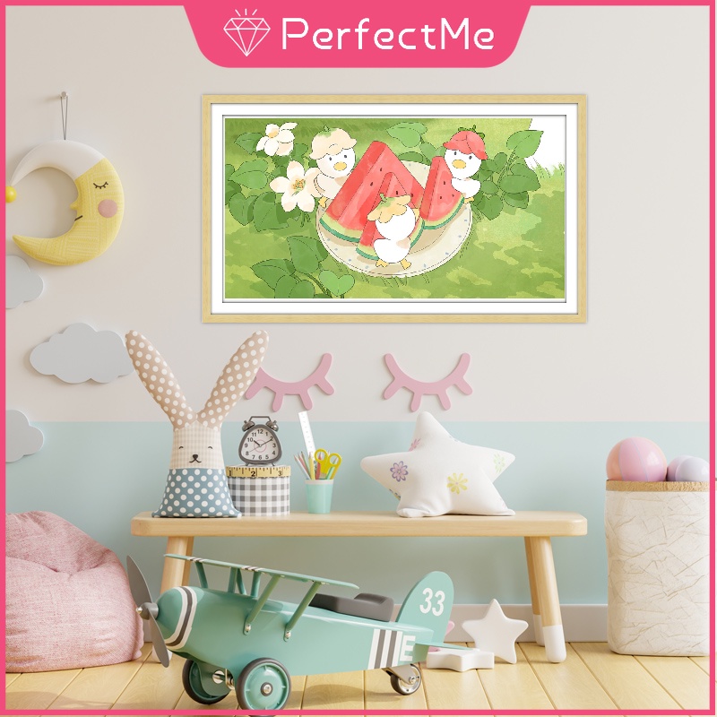 Bộ tranh đính đá 5D họa tiết phong cảnh độc đáo kích thước 50x30cm diy dùng trang trí