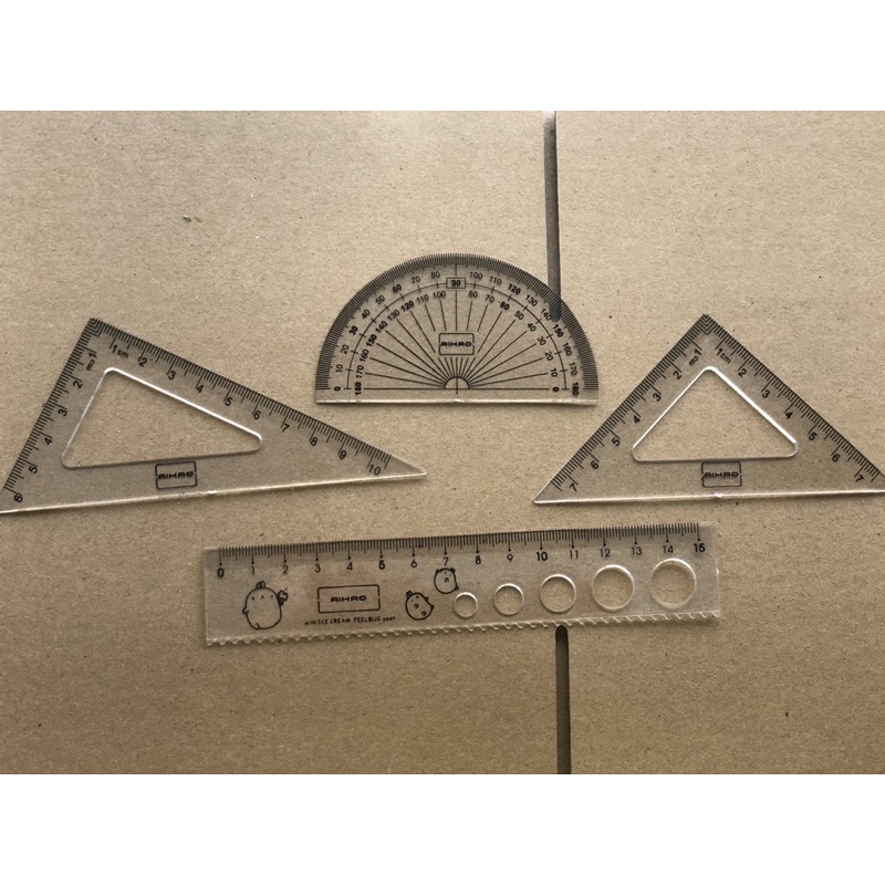 Bộ thước 4 món