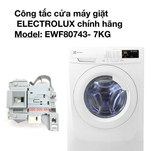 [Mã ELHA22 giảm 5% đơn 300K] Khoá cửa máy giặt ELECTROLUX EWF80743 -7KG (chính hãng)