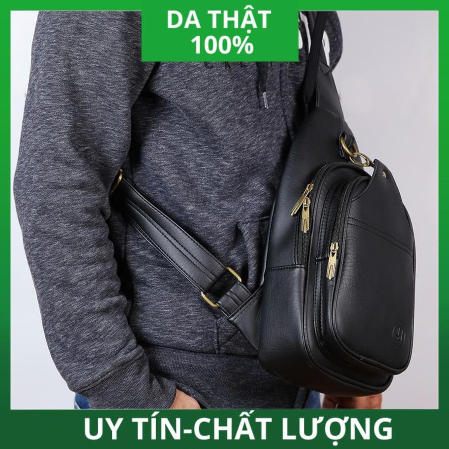 [ HÀNG CAO CẤP ] Túi Đeo Chéo Trước Ngực MCK Da Tổng Hợp Cá Tính BA417 | BigBuy360 - bigbuy360.vn