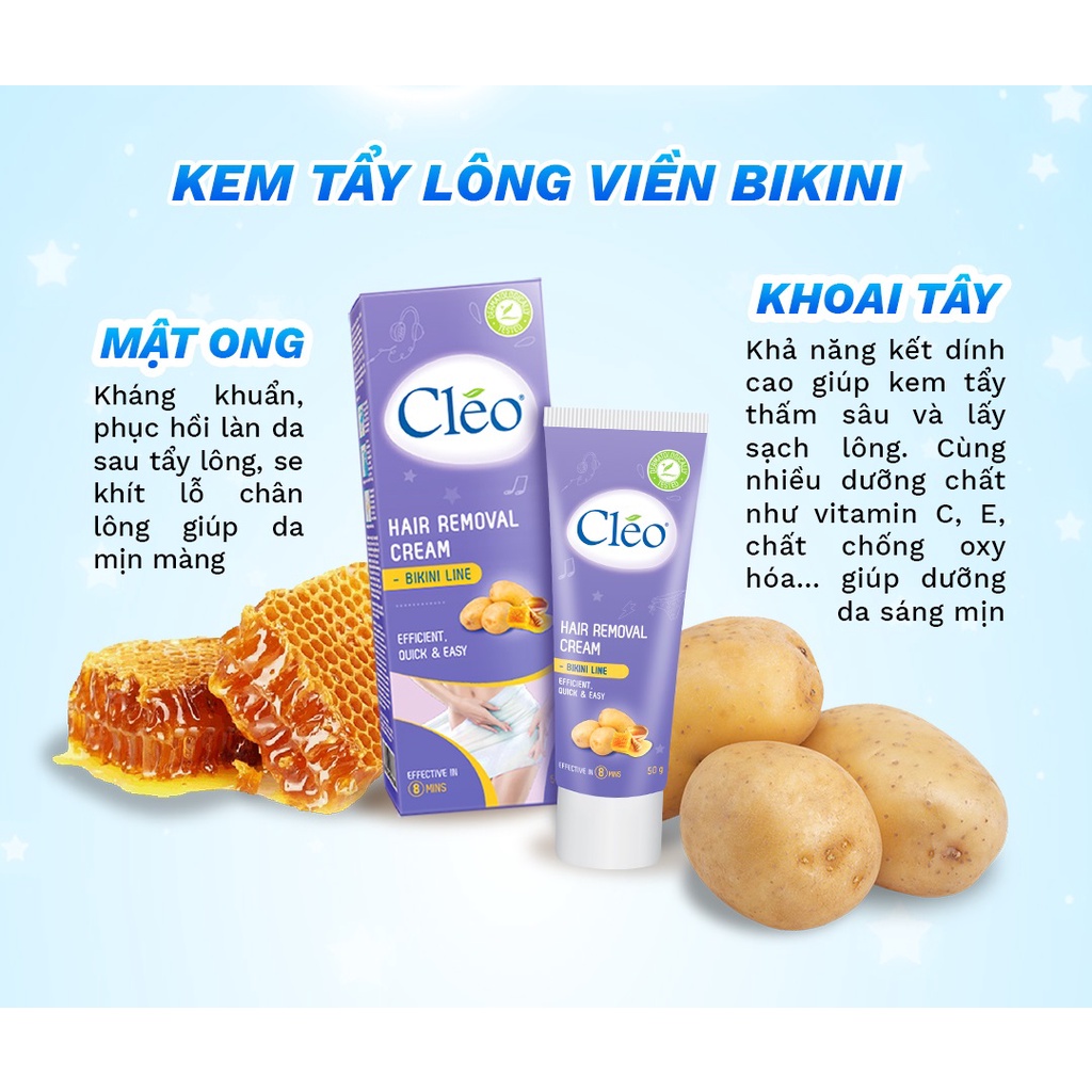 Kem Tẩy Lông Cléo Cocolux