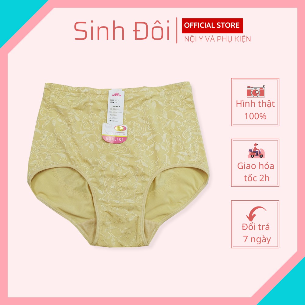 Quần lót gen nịt bụng nữ cạp cao cao cấp SD757 định hình siết eo ôm bụng giảm mỡ nâng mông chống cuộn thoáng mát