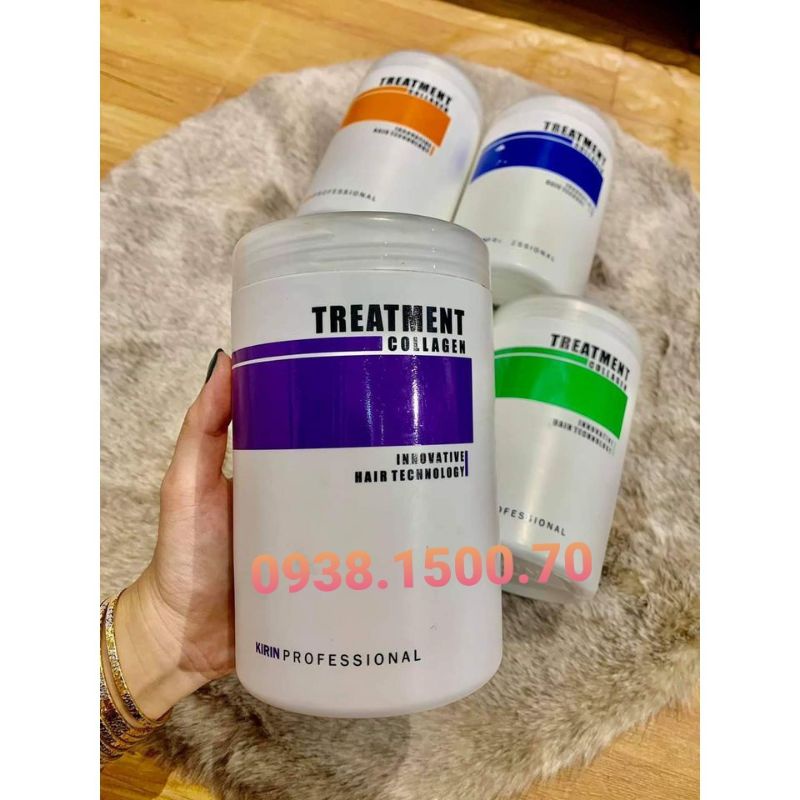 KEM Ủ TÓC PHỤC HỒI  KIRIN Professional  Treatment Collagen 1000ml