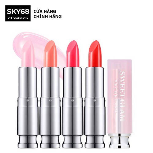 Son Dưỡng Có Màu Secret Key Sweet Glam Tint Glow 3.5gr - Khongcoson