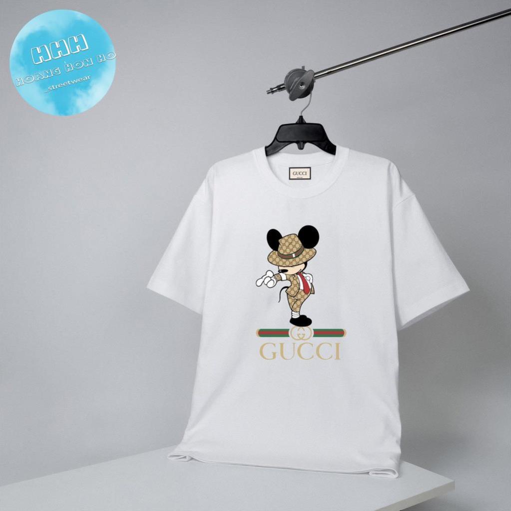 [Premium] Áo thun tay lỡ Unisex GC Mickey,áo thun nam nữ