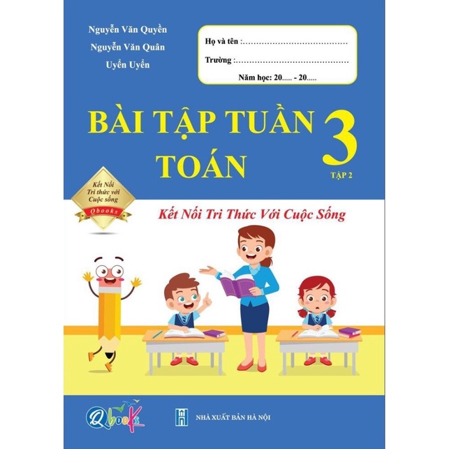 Sách - Bài Tập Tuần Toán và Tiếng Việt Lớp 3 - Kết Nối - Tập 2