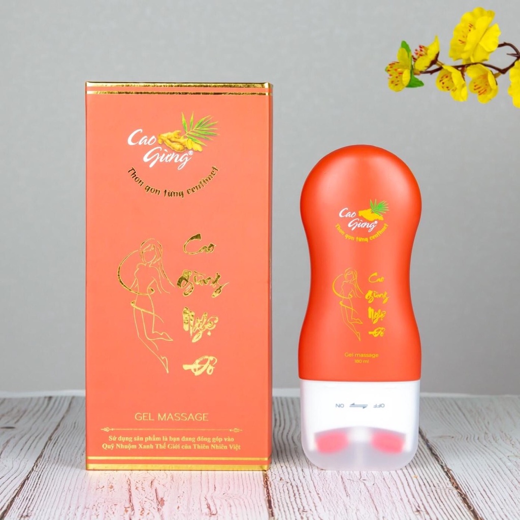 Thanh Lăn Cao Gừng Nghệ Đỏ Tan Mỡ Thừa